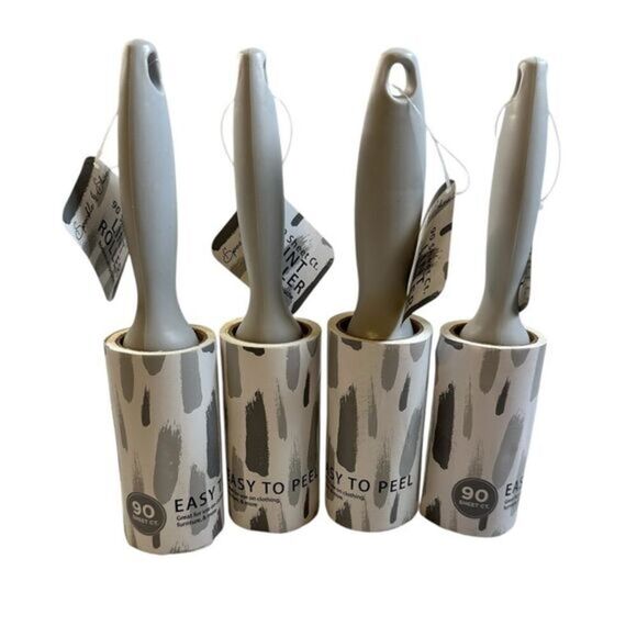 NWT - Set of 4 Lint Rollers 90 Sheets Each - Picture 1 of 5